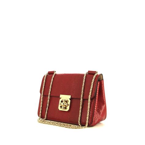 chloe elsie bag red|chloe bag raffia.